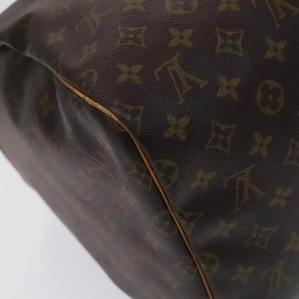 LOUIS VUITTON Monogram Keepall 55 Boston Bag M41424